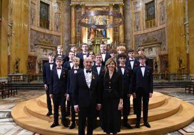 „Dagilėlis“ dalyvavo Dainų šventės 100-mečio pristatyme Romoje