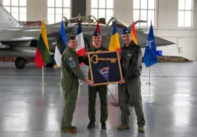 Padangės sargybą perėmė Prancūzijos ir Rumunijos naikintuvai