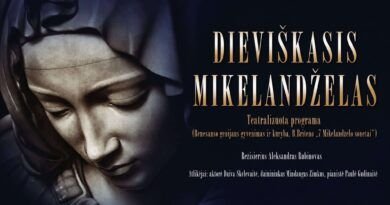 Šiauliuose įvyks stulbinanti teatro ir operos fejerija „Dieviškasis Mikelandželas“