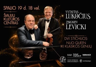 QUEEN hitai ir klasikos šedevrai viename koncerte: Šiauliuose pasirodys Zbigniev Levicki ir Vytautas Lukočius